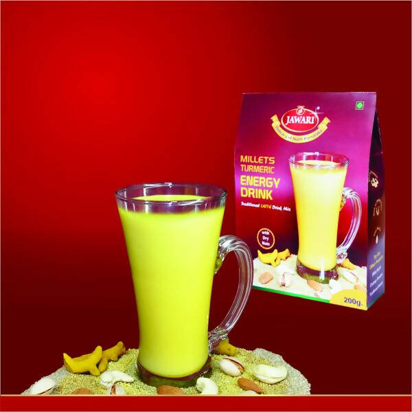 Jawari Millets Turmeric Drink With Nuts - Distacart