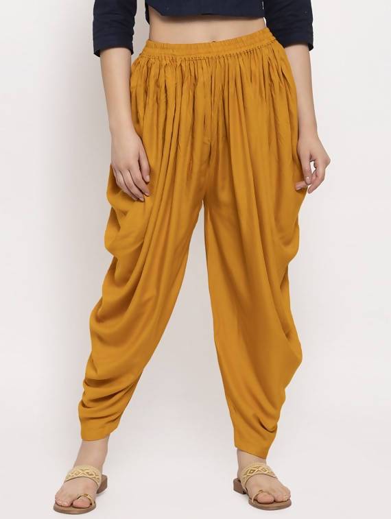 Women’s Mustard Dhoti Pant CH09D