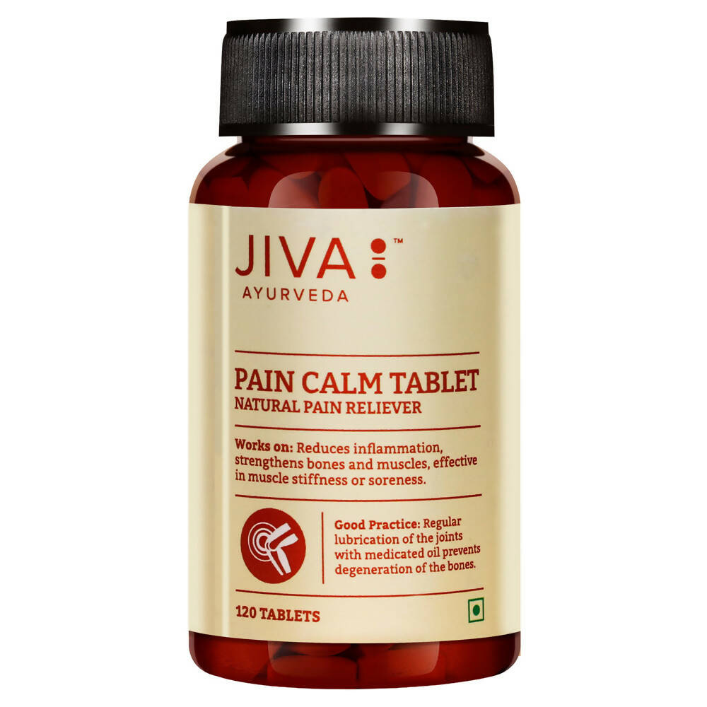 Jiva Ayurveda Pain Calm Tablets - Distacart