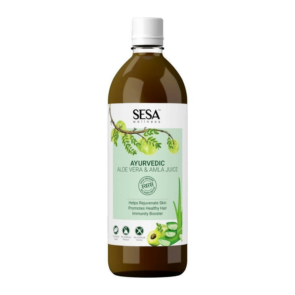 Sesa Wellness Ayurvedic Aloe Vera & Amla Juice - Distacart