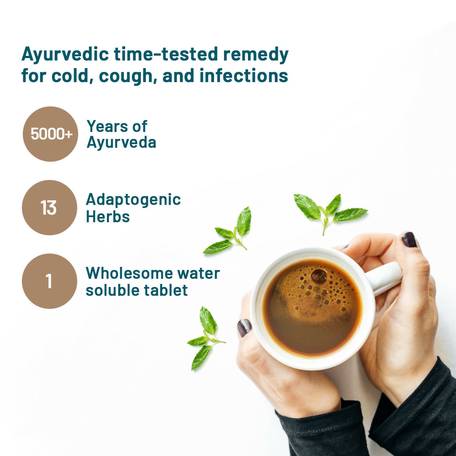 Wellbeing Nutrition Grandma's Kadha Tablets - Distacart