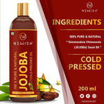 Thumbnail for Newish Pure & Natural Jojoba Oil For Hair & Skin - Distacart