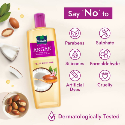 Parachute Advansed Argan enriched Coconut Hair Oil - Distacart