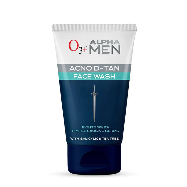 Professional O3+ Alpha Men Acno D-TAN Face Wash with Tea Tree - Distacart