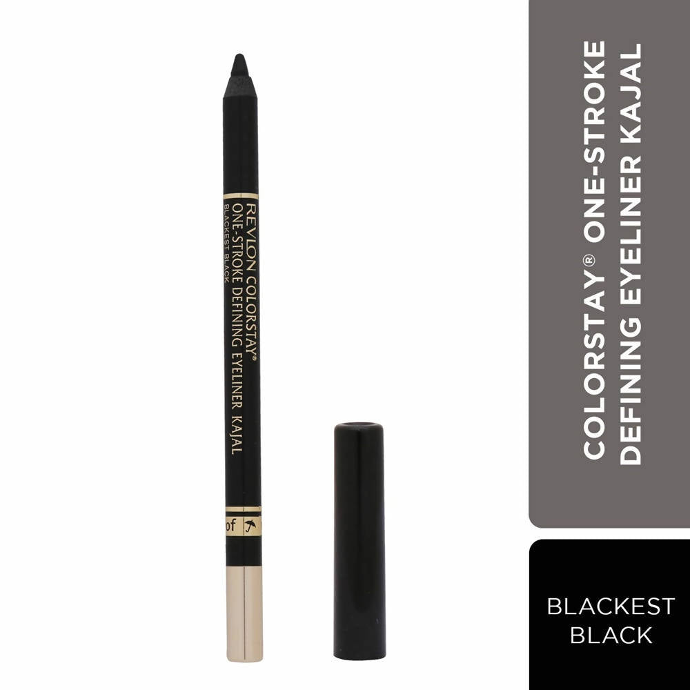 Revlon One-Stroke Defining Eyeliner Kajal - Blackest Black