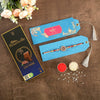 Meenakari Work Rakhi & Bournville Chocolate
