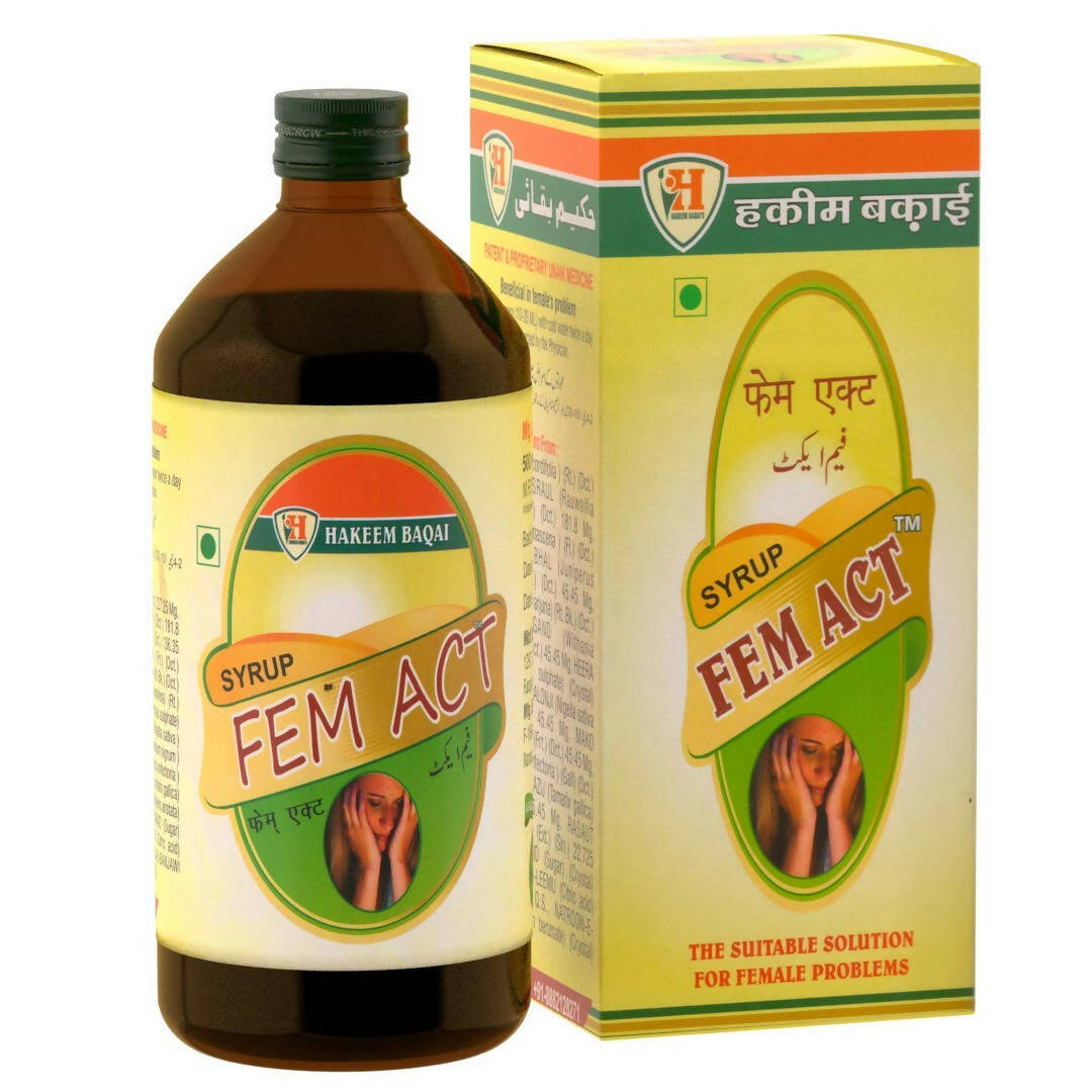 Hakeem Baqai's Fem Act Syrup - Distacart