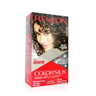 Revlon ColorSilk Beautiful Color - Dark Brown 3N - Distacart