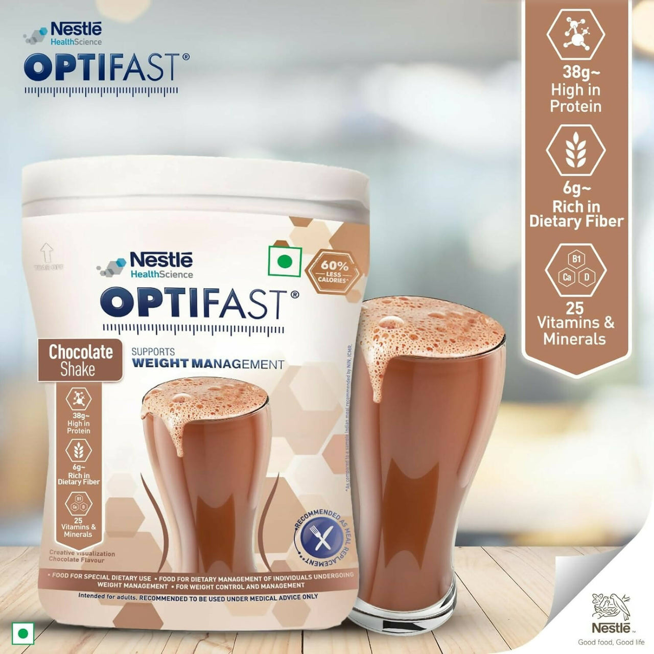Nestle Optifast Weight Management Shake - Distacart