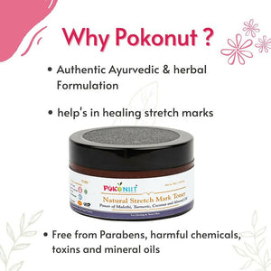 Pokonut Herbal Natural Stretch Mark Toner - Distacart