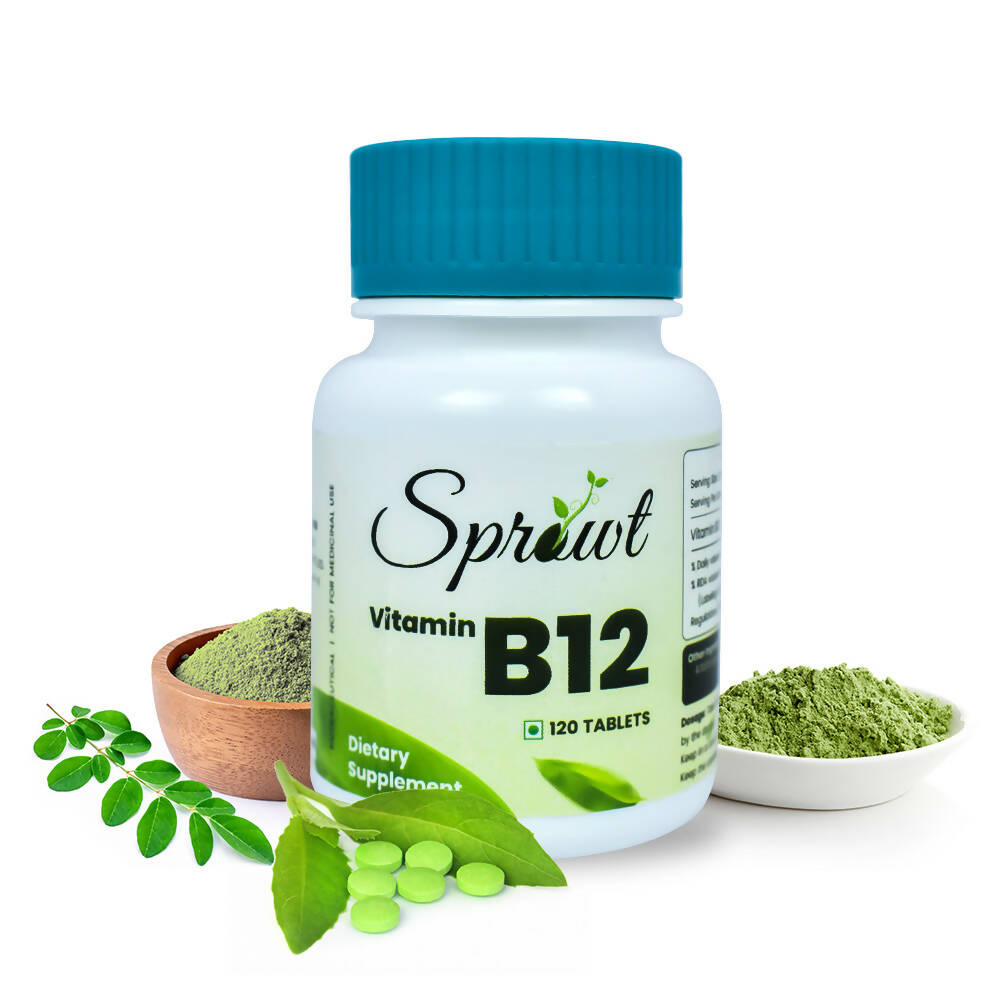 Sprowt Plant Based Vitamin B12 Tablets - Distacart