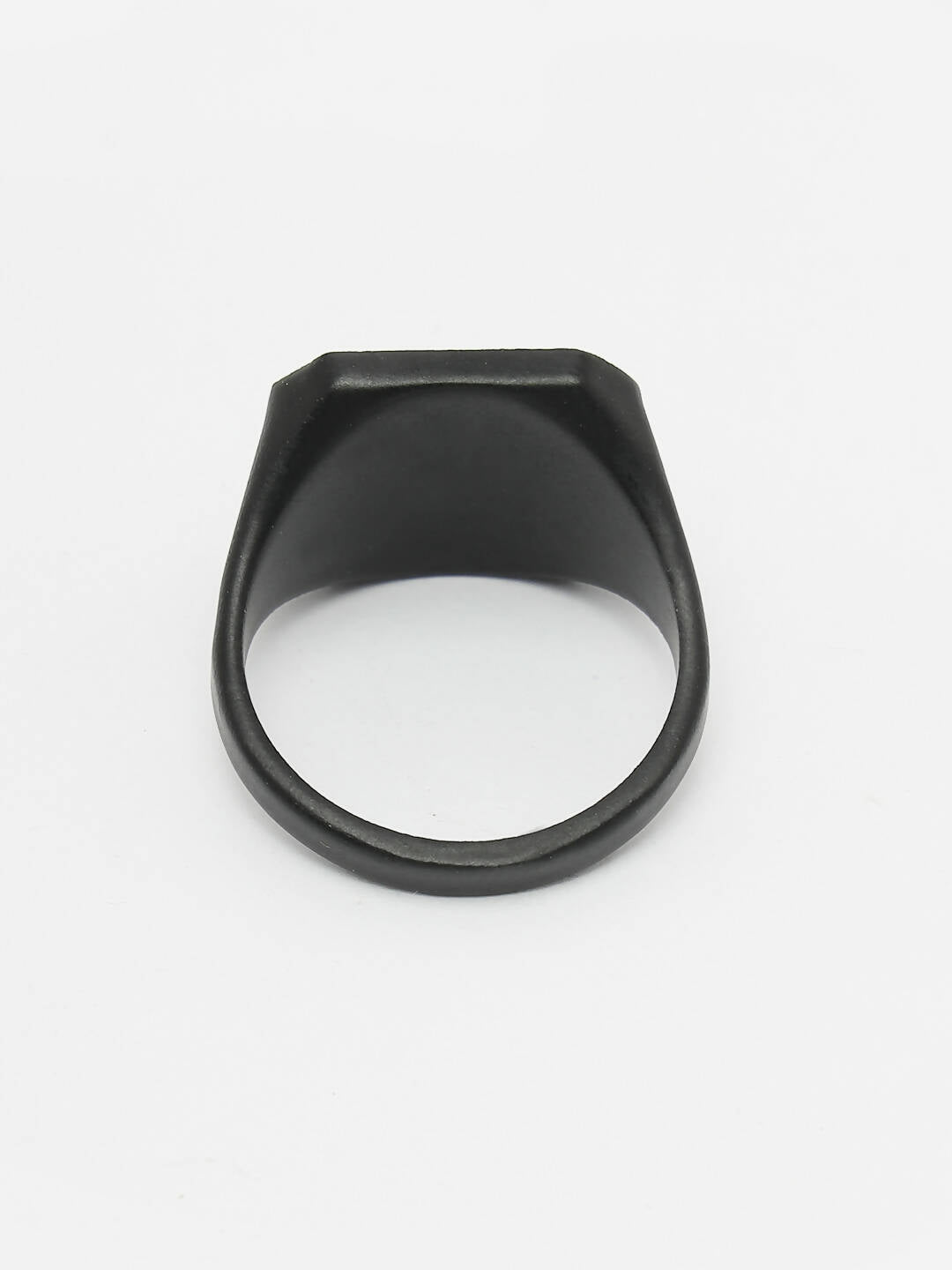 NVR Men's Black Metal Ring - Distacart