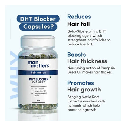 Man Matters DHT Blocker Capsules - Distacart