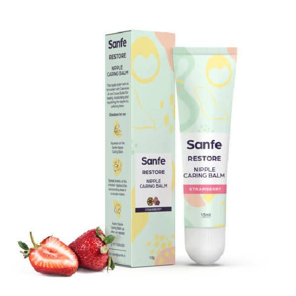 Sanfe Restore Nipple Caring Balm (Strawberry)