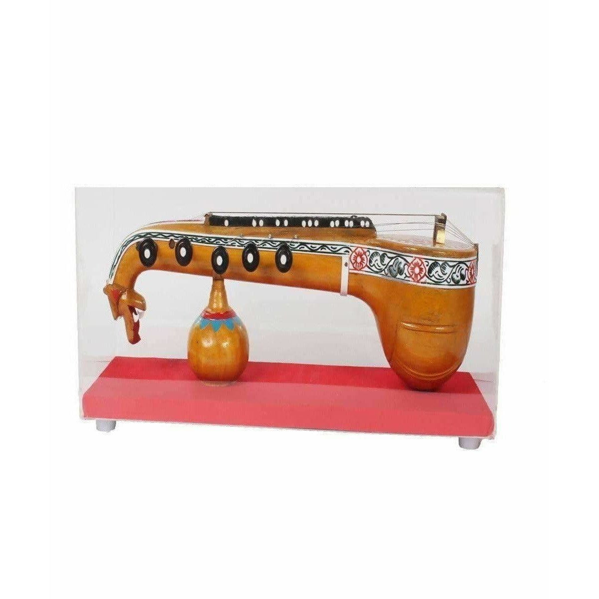 Bobbili Medium Veena With Frame - Distacart