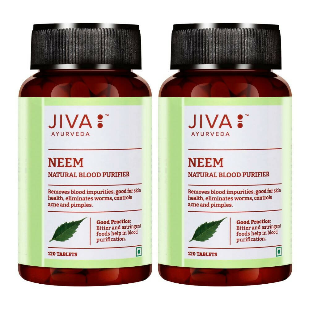Jiva Ayurveda Neem Tablets - Distacart