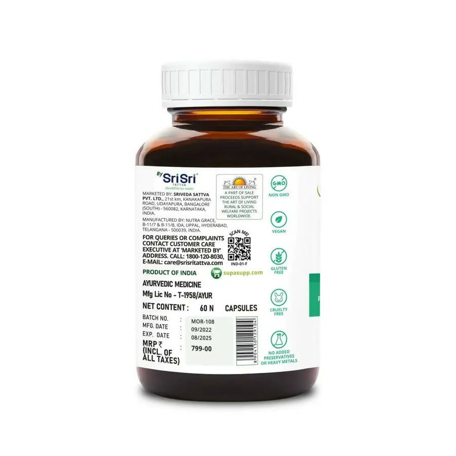 Sri Sri Tattva Supasupp Moringa Oil Capsules - Distacart