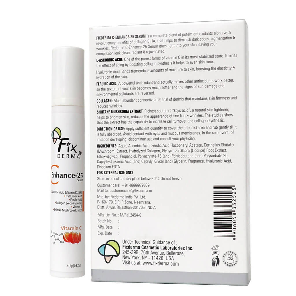 Fixderma “C” Enhance-25 Serum - Distacart