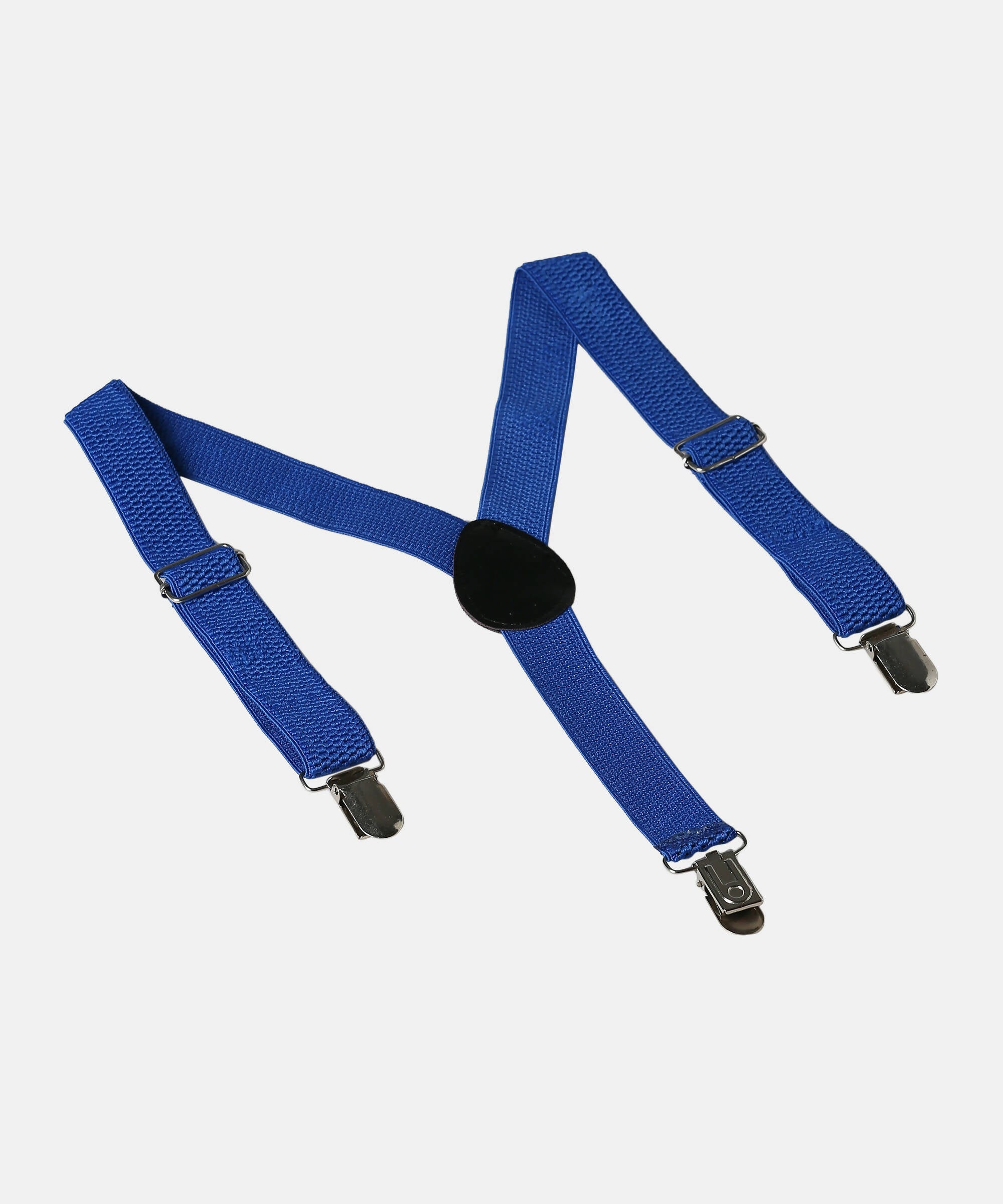 Manet Boys Solid Suspenders - Blue - Distacart
