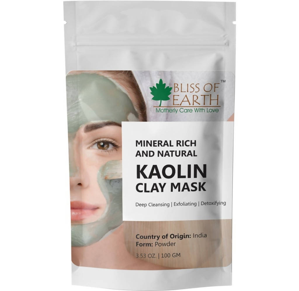 Bliss of Earth Mineral Rich And Natural Kaolin Clay Mask - Distacart