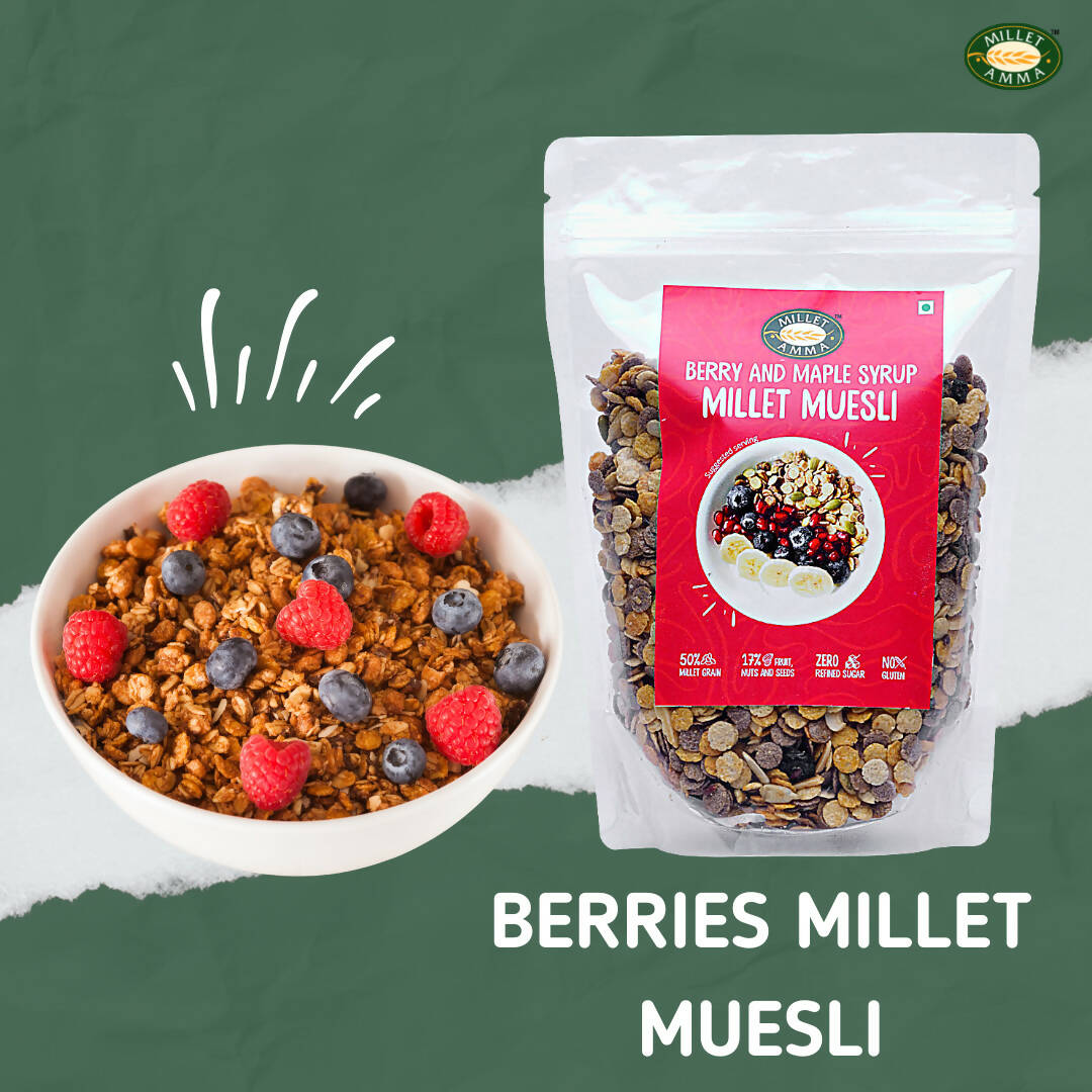 Millet Amma Berries Muesli - Distacart