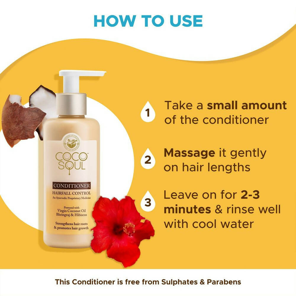 Coco Soul Hair Fall Control Conditioner - Distacart
