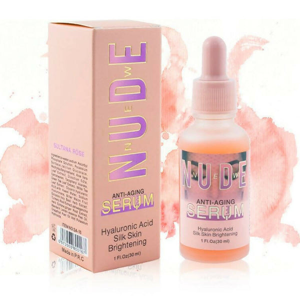 Favon New Nude Anti Ageing Serum with Hyaluronic Acid for Skin Brightening - Distacart