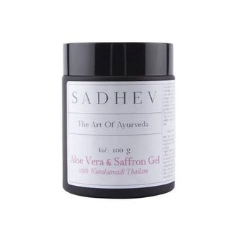 Sadhev Aloe Vera & Saffron Gel With Kumkumadi Thailam - Distacart