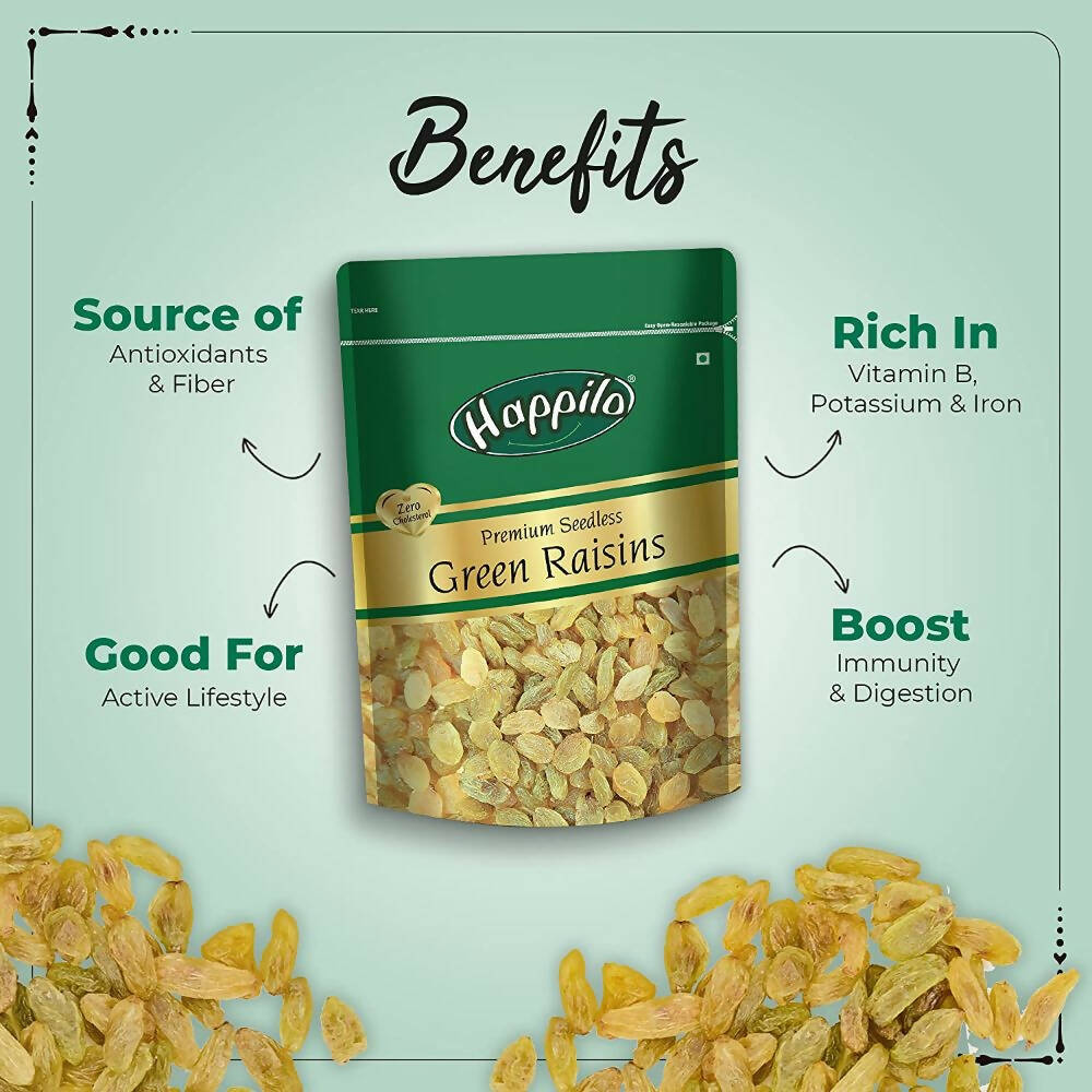 Happilo Premium Californian Almonds, Whole Cashews, Raisins & Walnuts Inshell Combo - Distacart