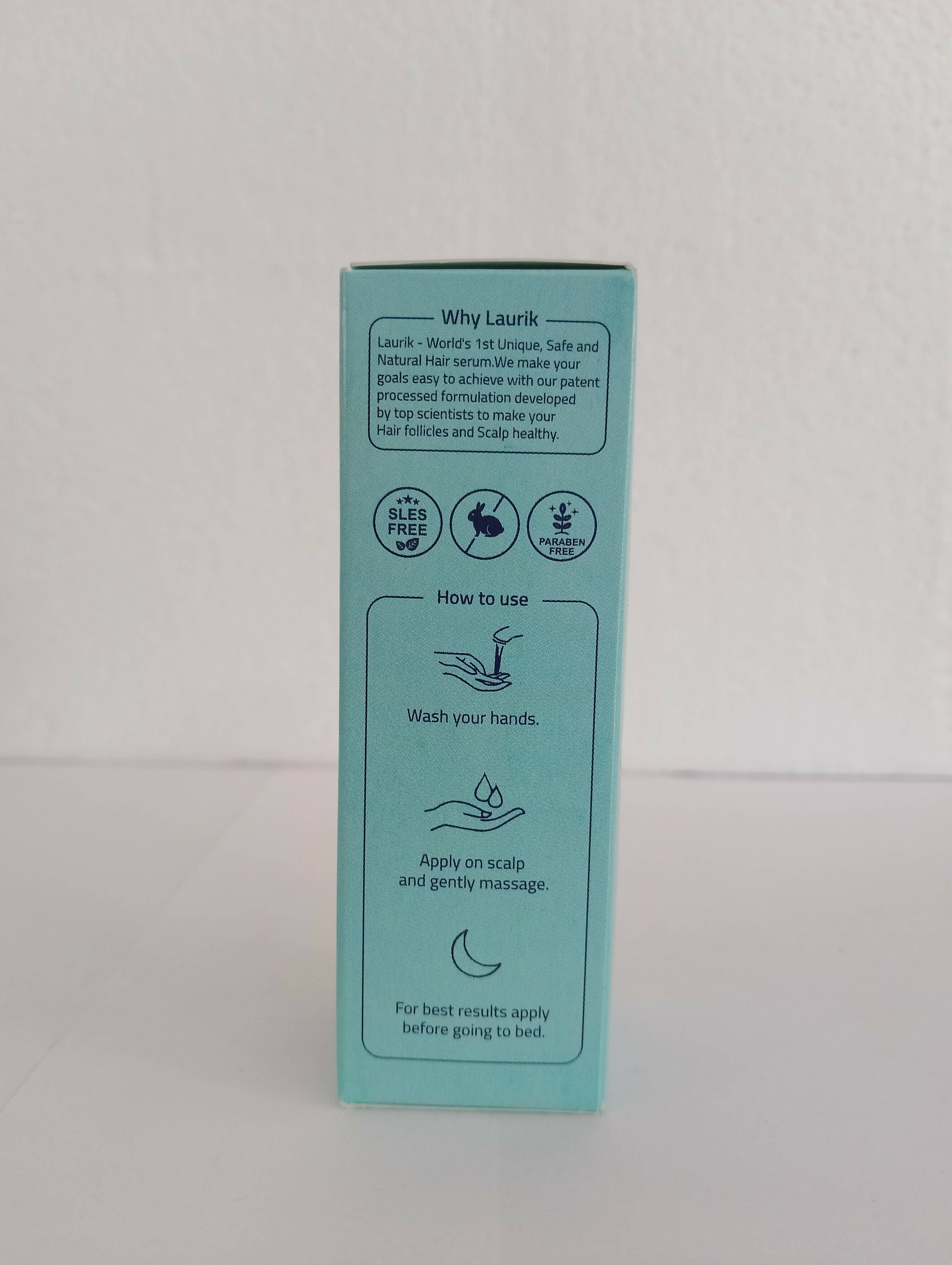 Laurik Hair Scalp Serum For Men & Women | Redensyl, Procapil, Keratin, Biotin & Lauric Acid | Strengthener Hair Follicles & Growth - Distacart