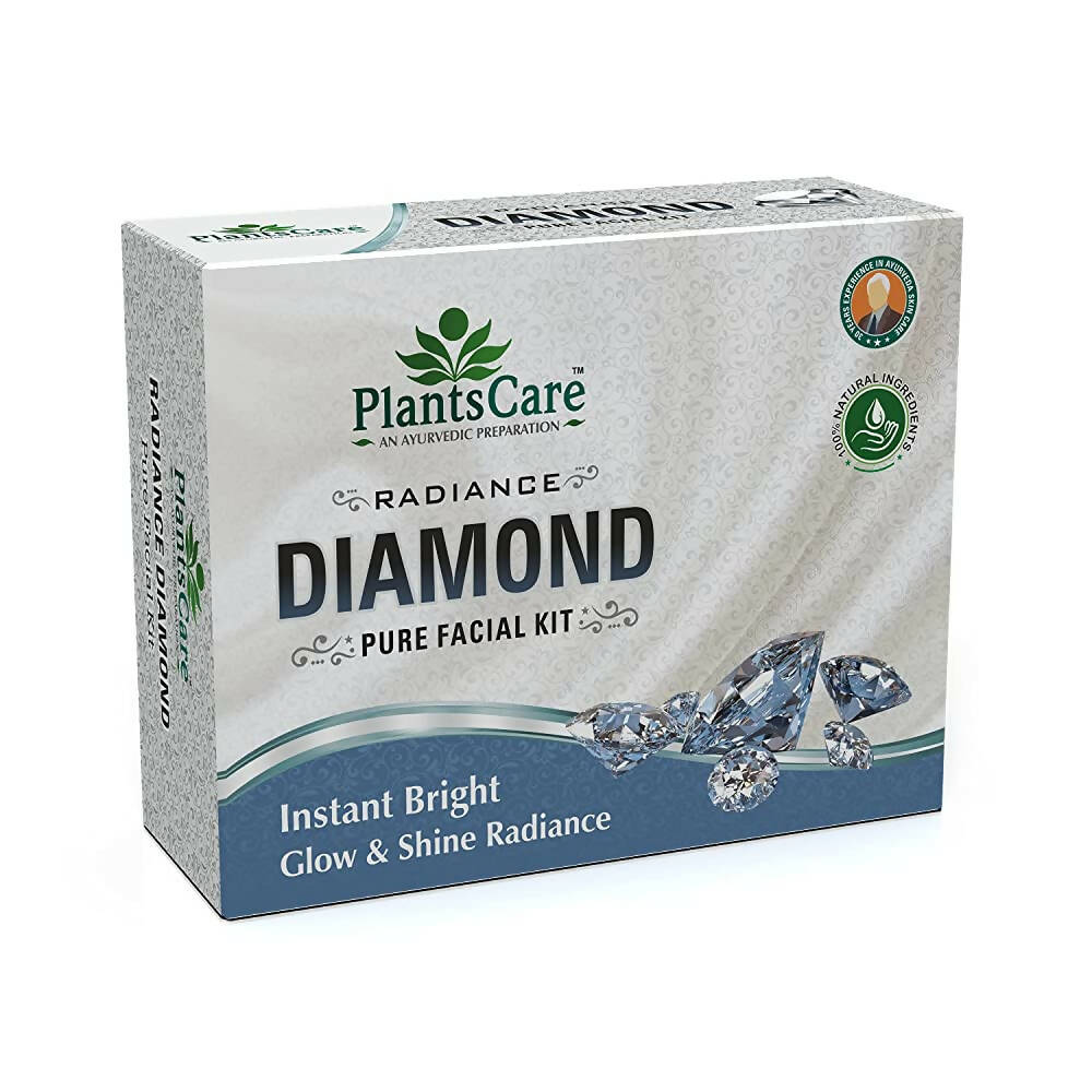 Plants Care Radiance Diamond Pure Facial Kit 400g+125ml - Distacart