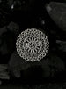 NVR Women Oxidised Silver-Plated Adjustable Finger Ring - Distacart