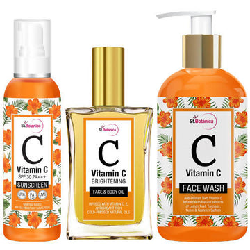 St.Botanica Vitamin C Brightening Face Combo