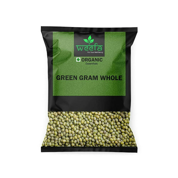 Weefa Organic Green Gram Whole - Distacart