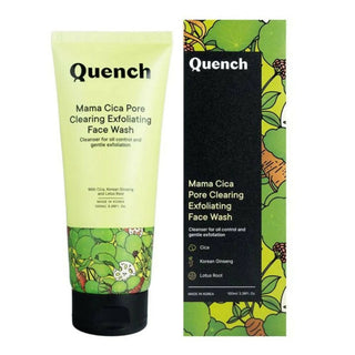 Quench Botanics Mama Cica Pore Clearing Exfoliating Face Wash - Distacart