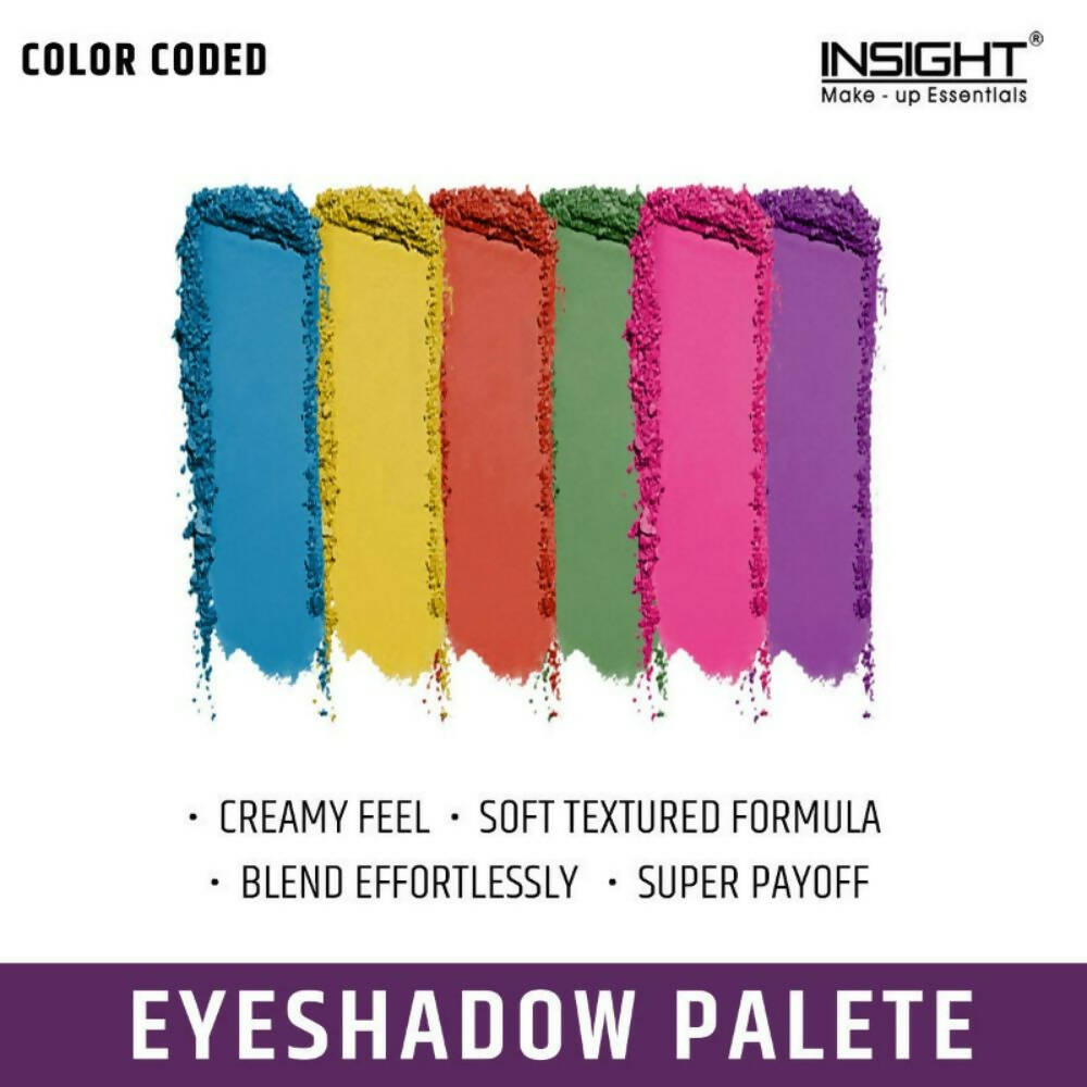 Insight Cosmetics Show Time Eyeshadow Palette - Color Coded - Distacart