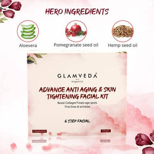 Glamveda Advance Anti Ageing & Skin Tightening Facial Kit