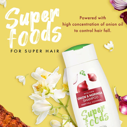 MyGlamm Superfoods Onion & Moringa Shampoo - Distacart