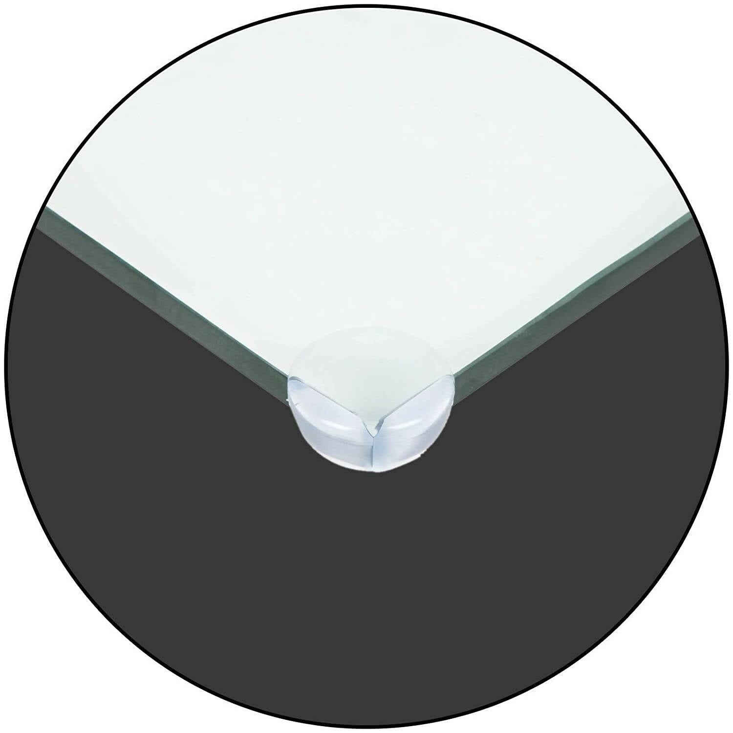 Safe-O-Kid Transparent Round Corner Caps For Kids Protection - Distacart