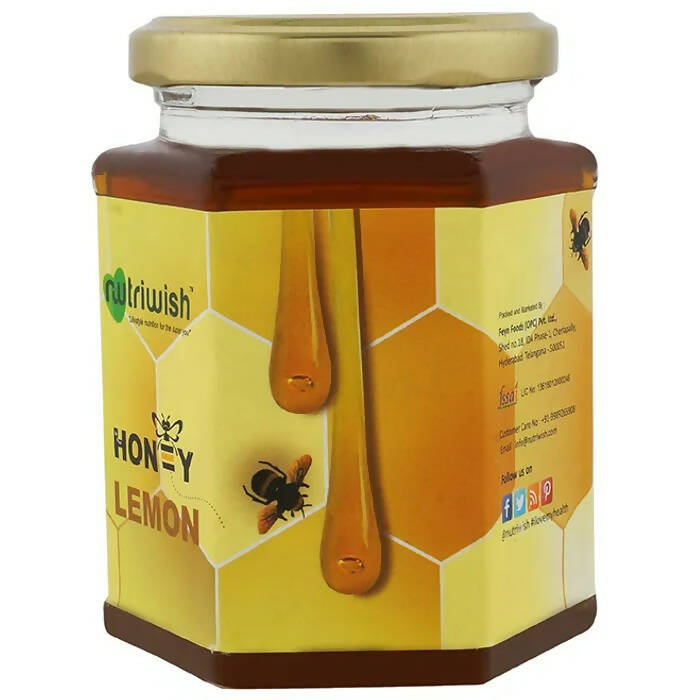 Nutriwish 100% Pure Organic Honey Lemon - Distacart