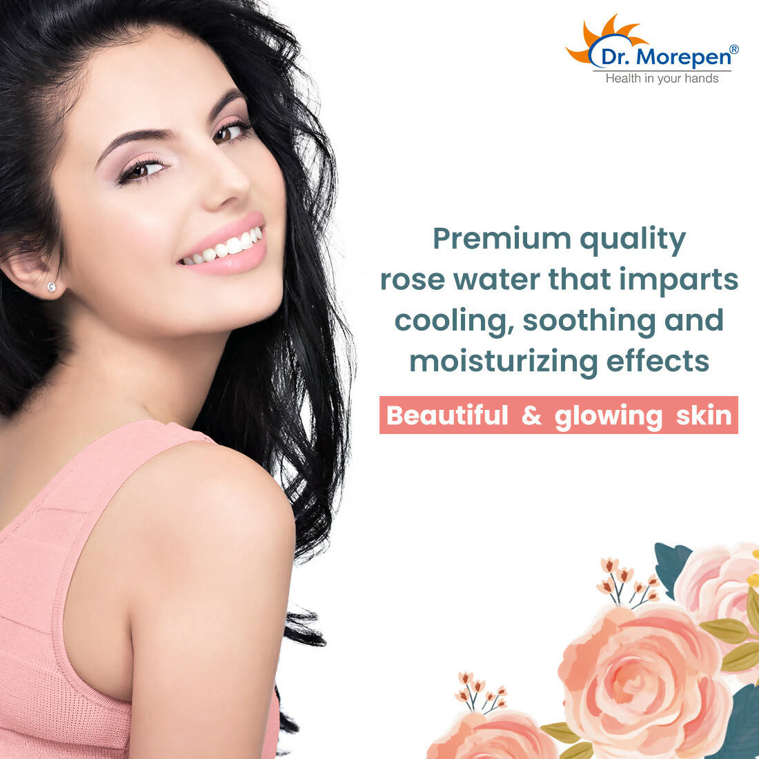 Dr. Morepen Pure & Natural Rose Water Spray - Distacart