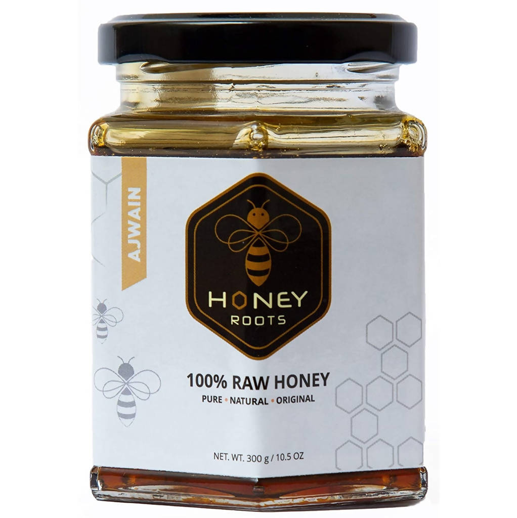 Honey Roots Ajwain Flavor Raw Honey - Distacart
