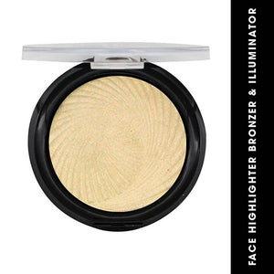 Fashion Colour Face Highlighter Bronzer & Illuminator-Shade 03 (All Skin Tone) - Distacart