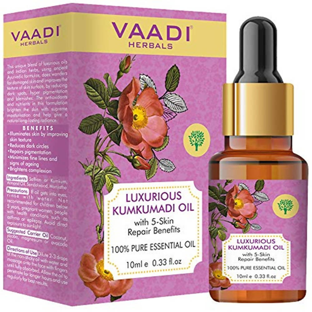 Vaadi Herbals Luxurious Kumkumadi Oil - Distacart