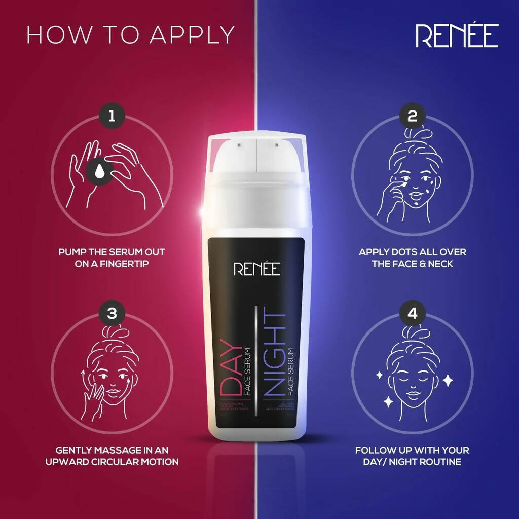 Renee Day & Night 2-In-1 Face Serum - Distacart