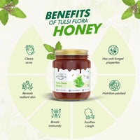 Thumbnail for Farm Naturelle Vana Tulsi Honey Forest Flower Honey - Distacart