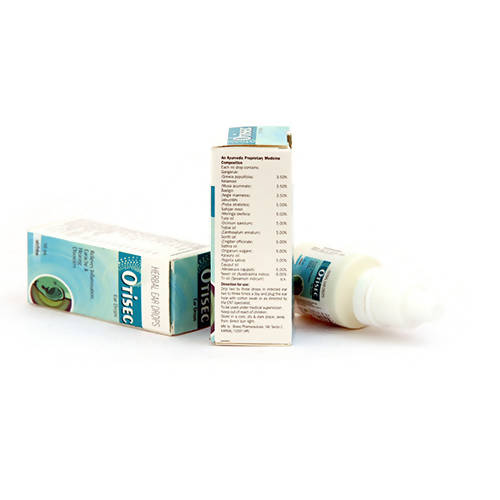 Holy Ayurveda Otisec Herbal Ear Drops Ingredients