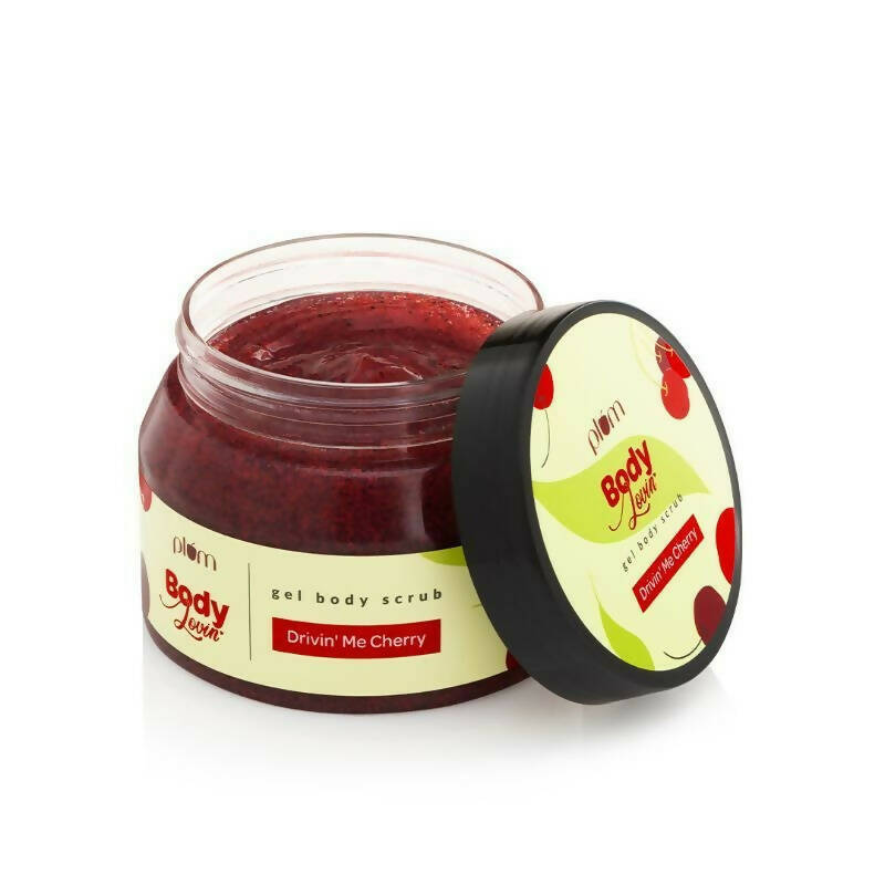 Plum BodyLovin' Drivin' Me Cherry Gel Body Scrub - Distacart