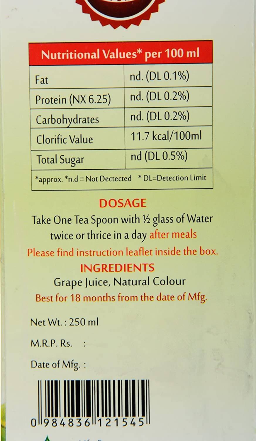 Sunnah Grape Vinegar