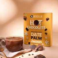 Thumbnail for Bevzilla Hot Chocolate Powder (Hazelnut) Drink Powder With Organic Date Palm Jaggery - Distacart